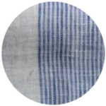 Large Stripes Electric Blue